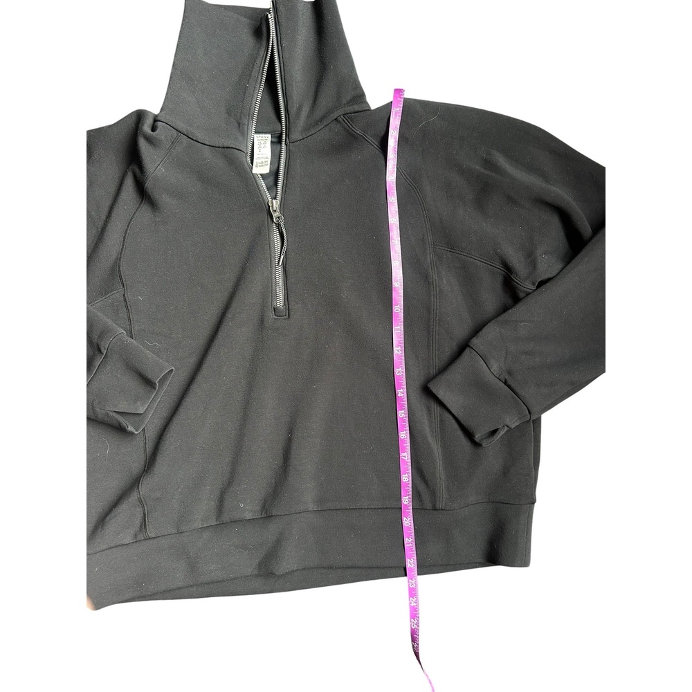 Spanx Airessentials Half Zip Pullover Sweatshirt … - image 6